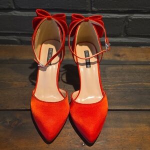 ERIJUNOR Wedding Evening Red Heels-8